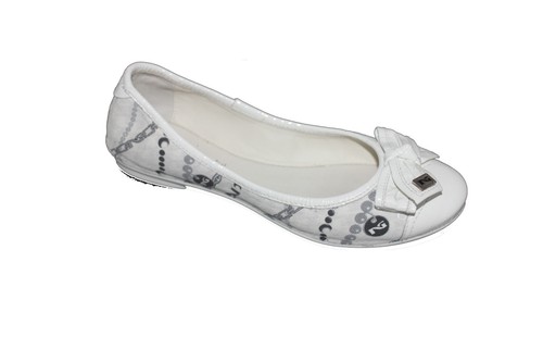 Ballerina scarpa pelle vernice