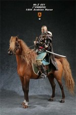 Mr.Z Animal Model 1/6 Arabian Horse Statue Arab Equidae Steed Collector Toy Gift