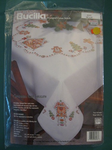 Bucilla gingerbread village - bucilla,
