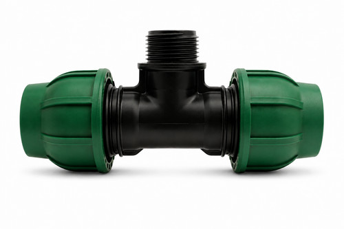 Raccordo tee compressione - tee,