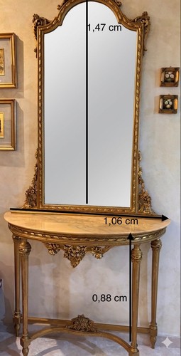 Consolle con specchiera - con,