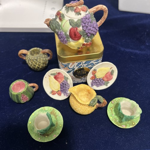 Teiera miniatura ceramica - miniatura,