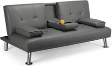 Divano Letto Con 2 Cuscini