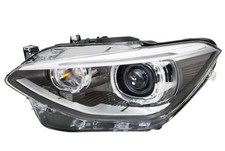 Faro proiettore principale sinistro 12V PY21W bi-xeno HELLA per BMW serie 1 e altri