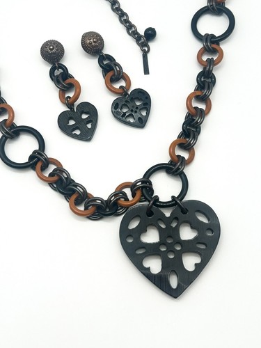 Set collana orecchini clip - set,