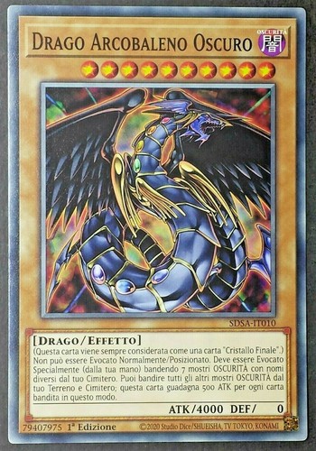 Drago arcobaleno oscuro in - drago,