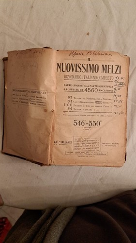 Dizionario nuovissimo melzi - dizionario,