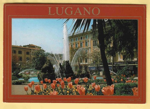 Cartolina svizzera lugano - cartolina,