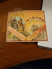 Magnifico Depliant Singer 1900