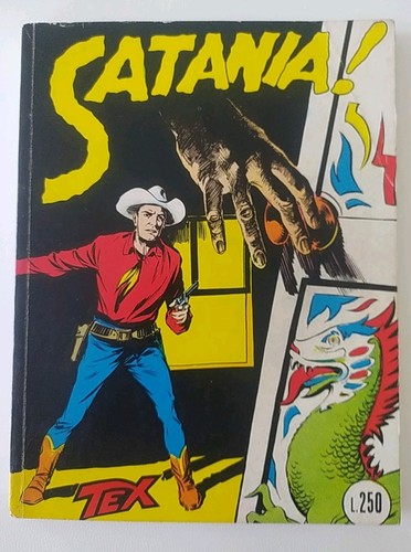 Tex satania lire 250 - "satania!',