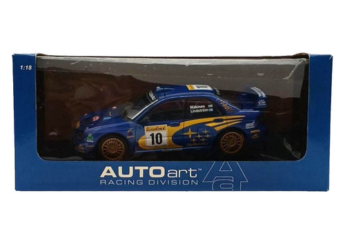 Autoart racing impreza - racing, 1/18