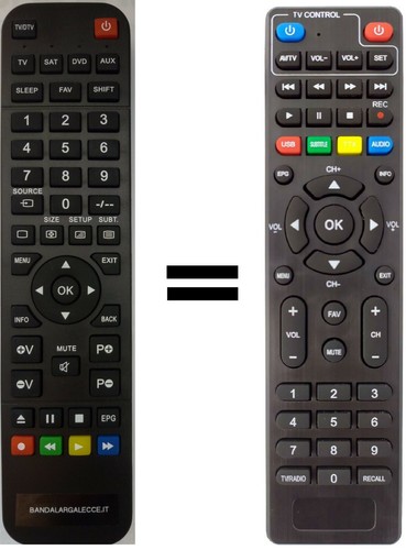 Telecomando gia programmato - telecomando, gia'