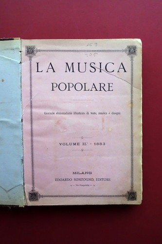 Musica popolare giornale - musica,