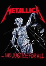 MANIFESTO POSTER ADESIVO QUADRO DECORATIVO - METALLICA - AND JUSTICE FOR ALL