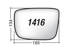 Per Volvo XC60 2008-2017 Vetro