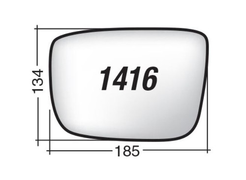 Per volvo xc60 - 2008-2017, vetro