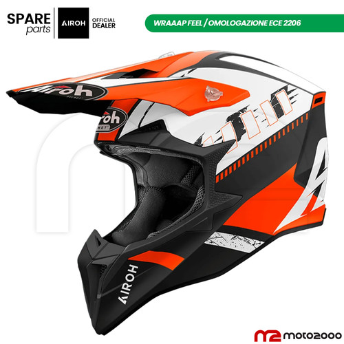 Casco integrale airoh wraaap - casco,