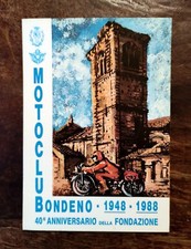 Cartolina MOTOCLUB BONDENO 40