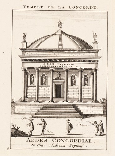 Tempio della concordia roma - concordia,