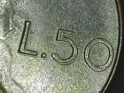 Lire 1990 errore - 50,