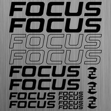 FOCUS adesivi sticker bici