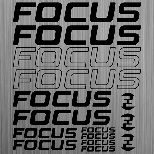 Focus adesivi sticker bici - focus,