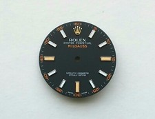 ROLEX Dial Quadrante Nero per MILGAUSS 116400GV 