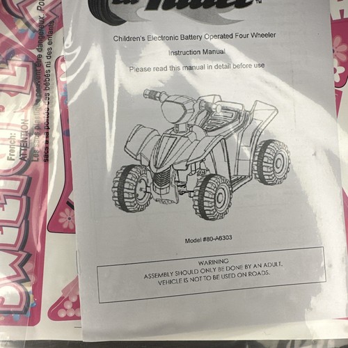 Atv ride batteria - a,
