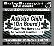 Autistic child on board non