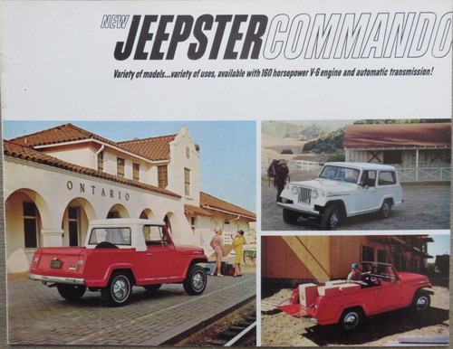 Jeepster commando usa depliant - commando,