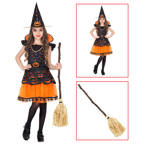 Costume con accessori strega - accessori,