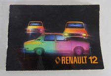Istruzioni D'Uso Manuale Renault R 12 Tipo R 1170 Stand 06/1977