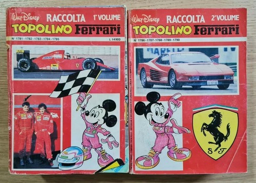 Topolino ferrari raccolta - ferrari,
