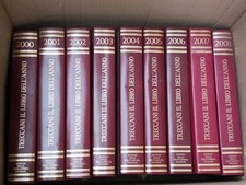 TRECCANI Il libro dell'anno dal 2000 al 2008 volumi 9