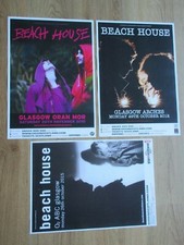 BEACH HOUSE CONCERT POSTERS -