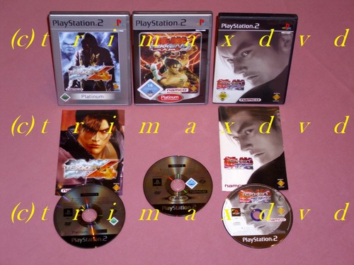 Ps2 tekken tag - 3x, ps2_tekken