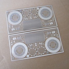 Transkit per Lamborghini Aventador di Pocher 1/8 (nero)