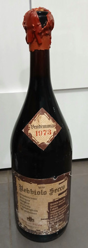 Vino nebbilo secco 1973 - vino,