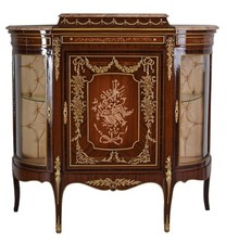 Credenza barocca lusso vetrina