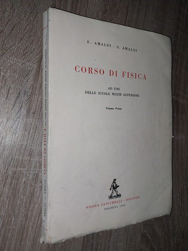 Amaldi corso fisica sul - amaldi, di
