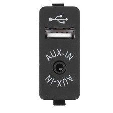 Car USB AUX In Plug Auxiliary