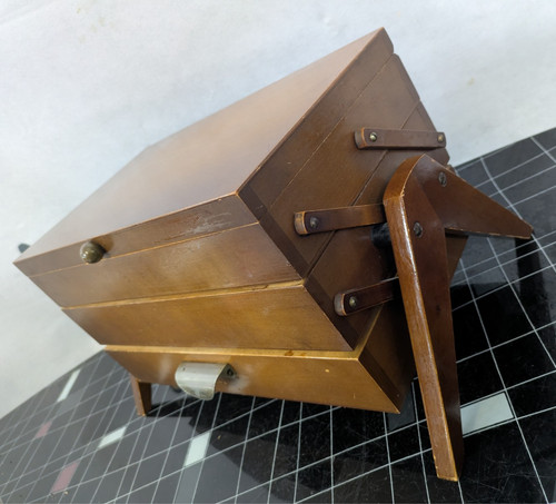 Scatola cucito mid century - mid,