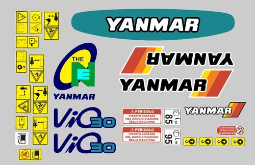 Yanmar vio decalcomanie - 30,