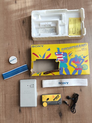 Sony sports band srf boxed - sony,