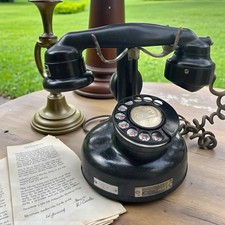 Antico Raro Telefono Combinato Grammont Francese Anni ‘20 Ascoltatore Cornetta 