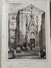 Antica Litografia NAPOLI 1845