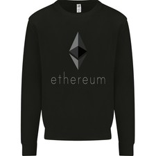 Felpa Uomo Ethereum Crypto Currency