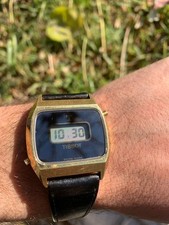 tissot vintage LCD PRX 