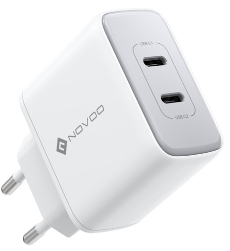 Novoo 35w caricatore usb 2 - c,
