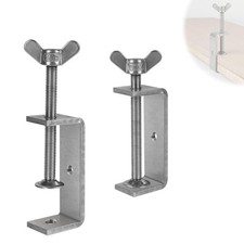 EXLECO 2 Pezzi Morsetto a C Resistenti 0-80 mm Morsetti da Falegname (J4A)